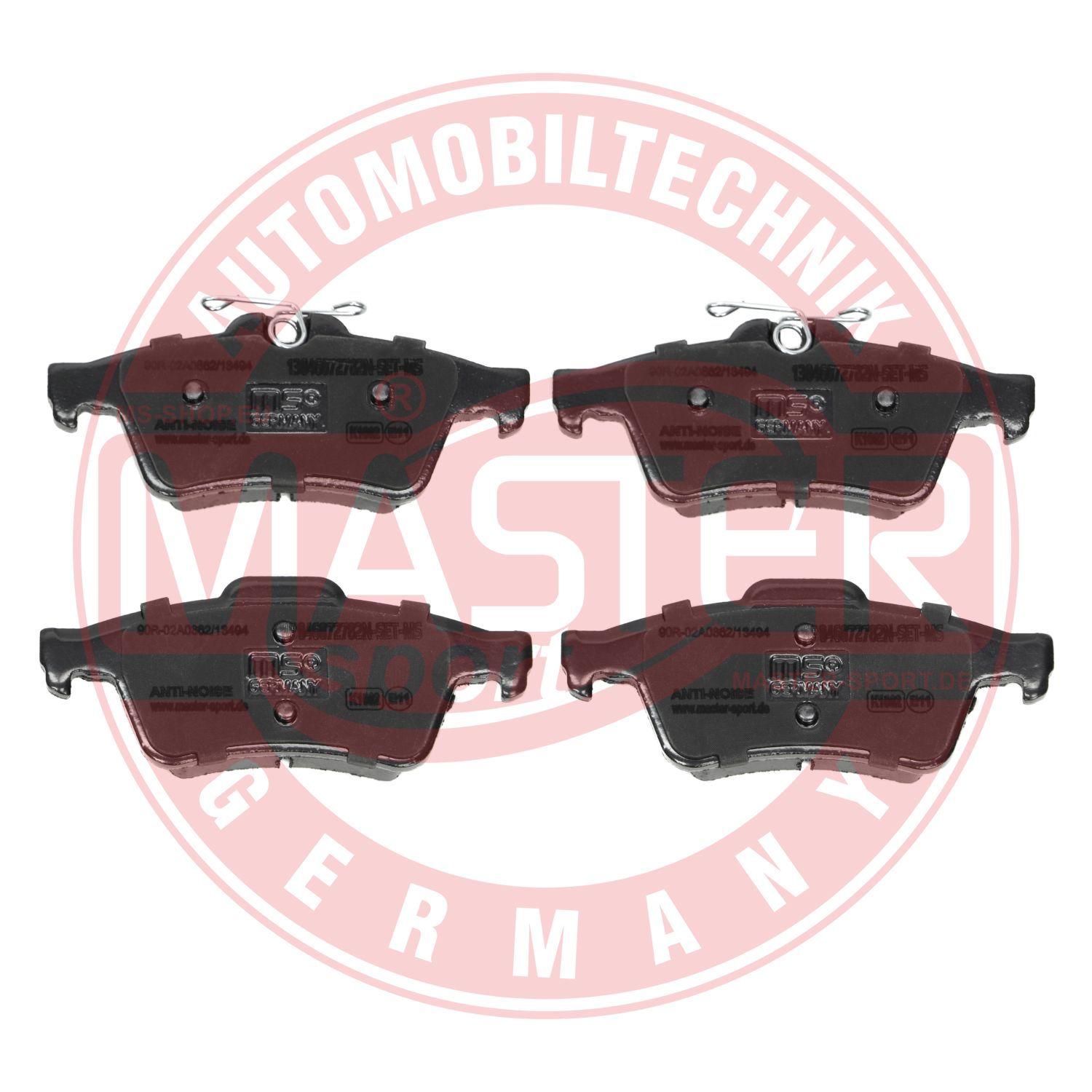 Placute frana MASTERSPORT GERMANY 13046072782N-SET-MS